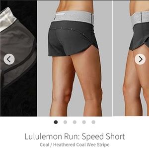 Lululemon Run: Speed Short EUC